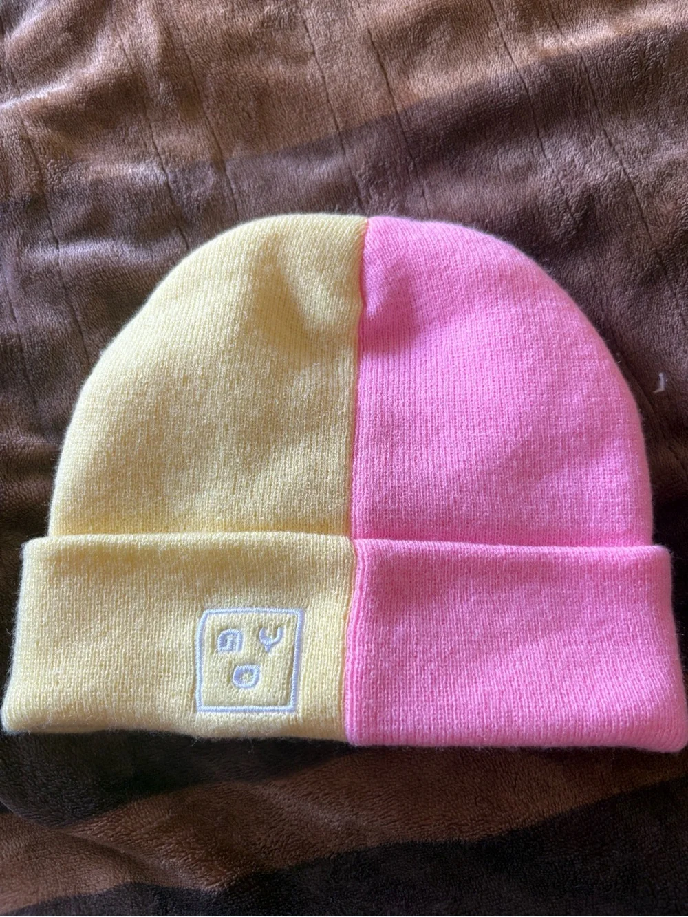 Trixie Mattel x Good dye young collab split dye beanie